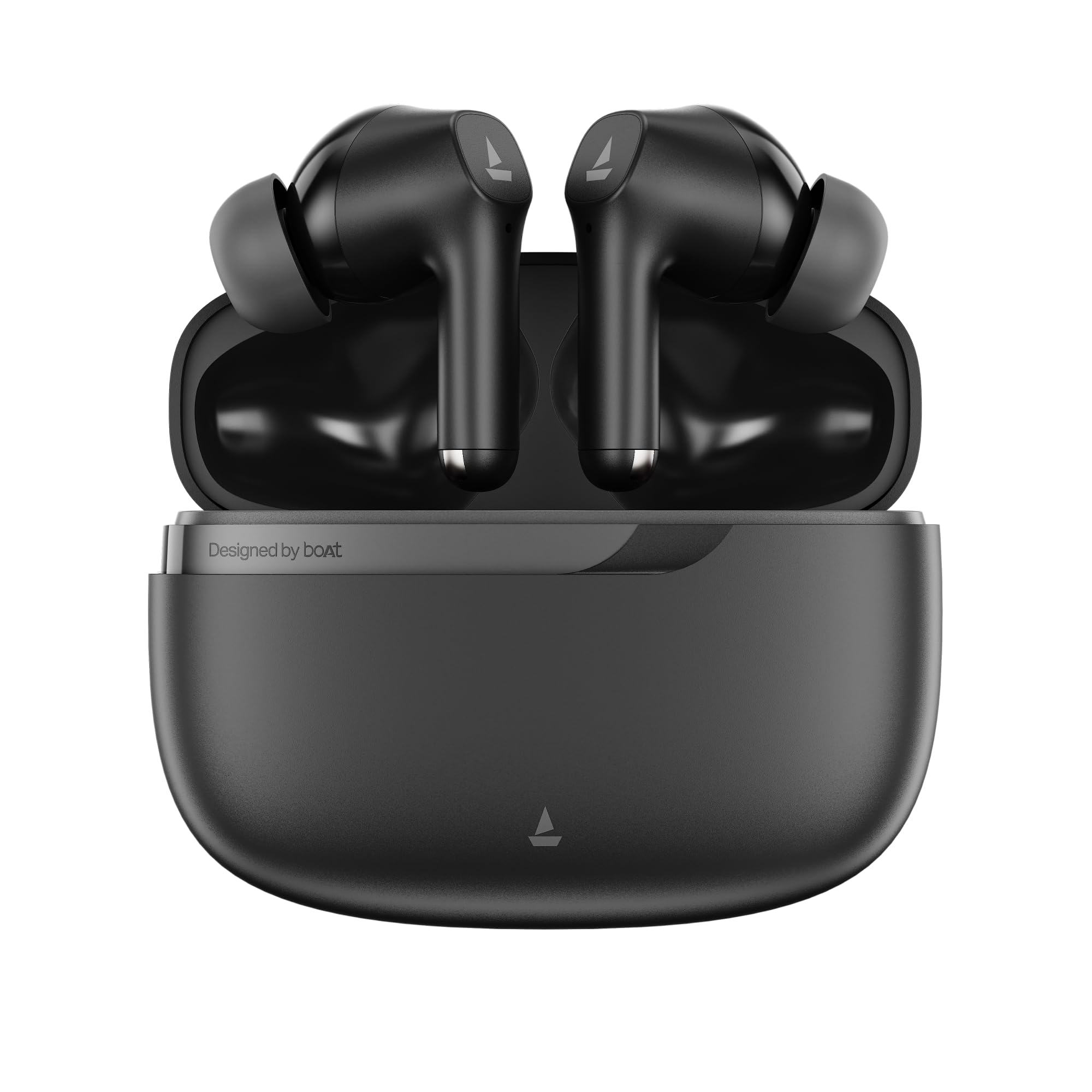 boAt 2026 Launch Airdopes Prime 300 with Spatial Audio, 60 Hrs Battery, Quad Mics AI-ENx Technology, Multi Connectivity, 11mm Drivers, ASAPTM Charge, in-Ear Detection, Bluetooth v6.1 (Titanium Black)-image-6