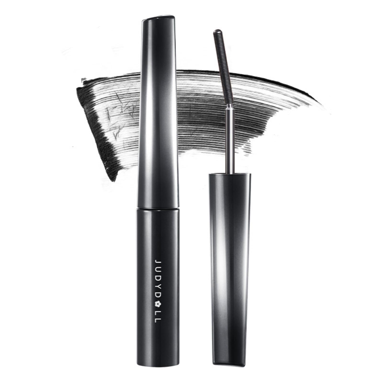 JUDYDOLL Waterproof Mascara-3D Curling Tubing Mascara (6°,01 Black,0.11oz) #01 Black (Curling Design) 0.11 Ounce (Pack of 1)