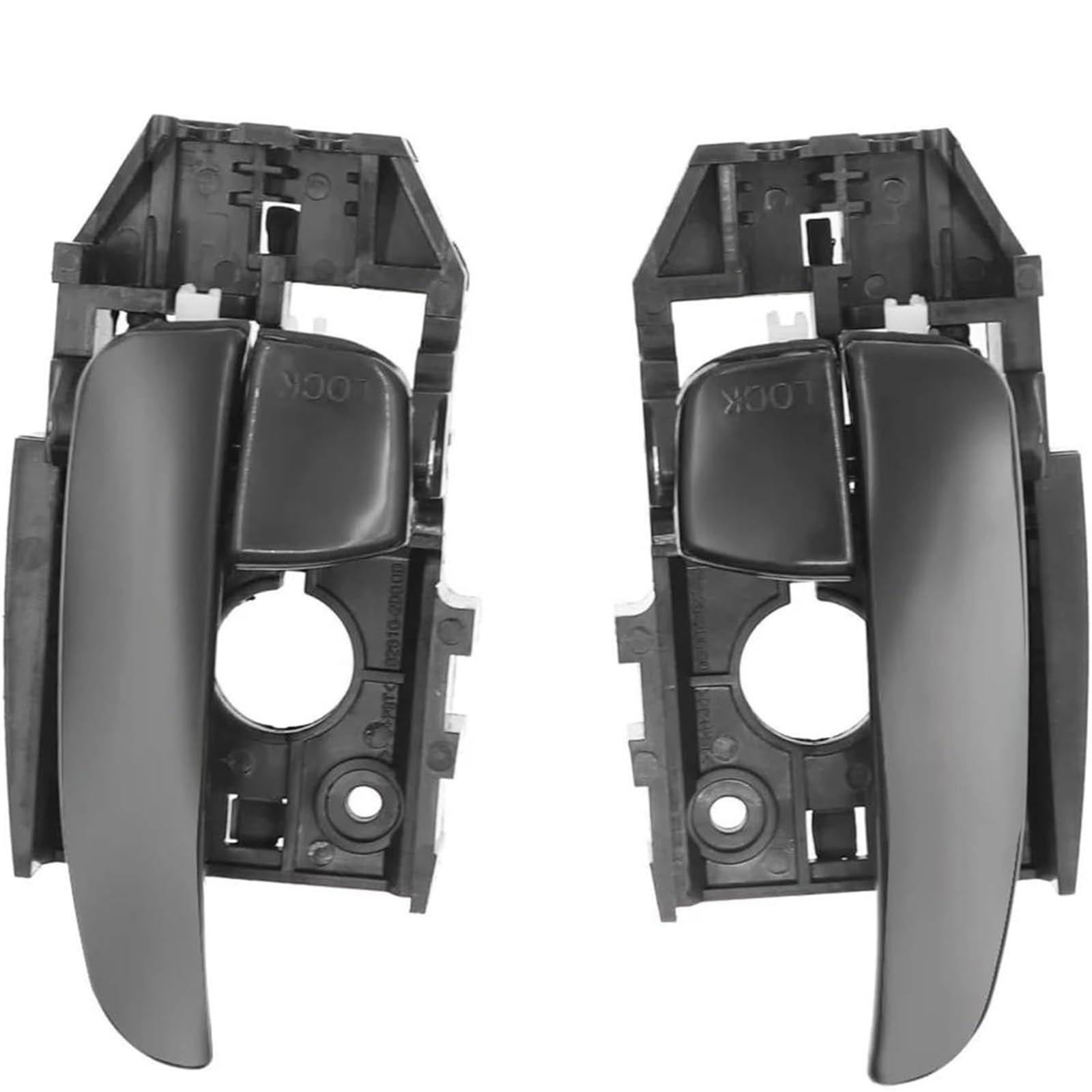 Twixral 1Pair Car Interior Door Handle Interior Door Handle For Hyundai For Elantra Xd 2.0L 1.6L 2003-2010 82610-2D000 82620-2D000