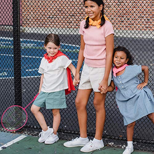 Conjunto de raquete de badminton IMIKEYA para crianças de 3 a 12 anos, conjunto de badminton portáti