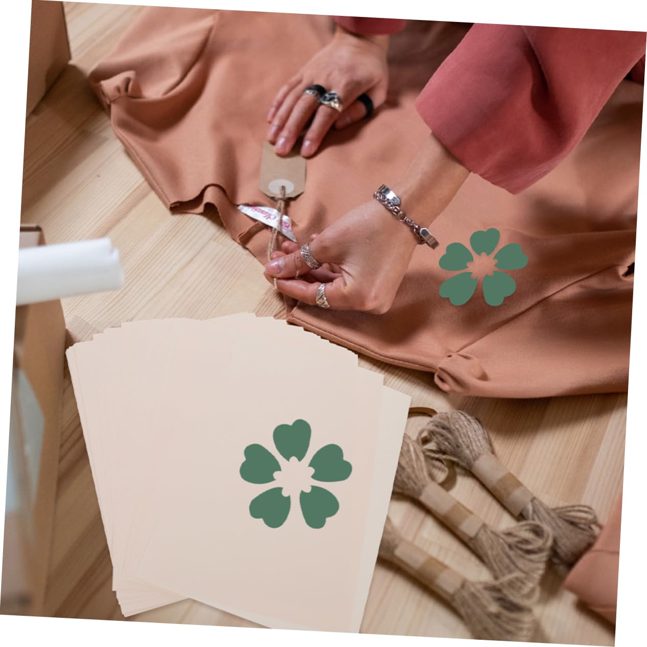 Papel De Impresión Para Bricolaje 100 Hojas Transferencia Térmica Para Camisetas Materiales De Sublimación