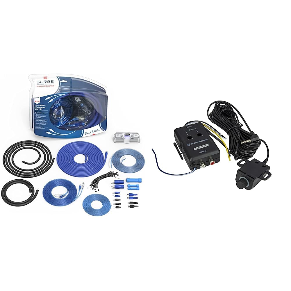 Surge Series Amplifier Wiring Kit 4 Gauge Amp Kit True