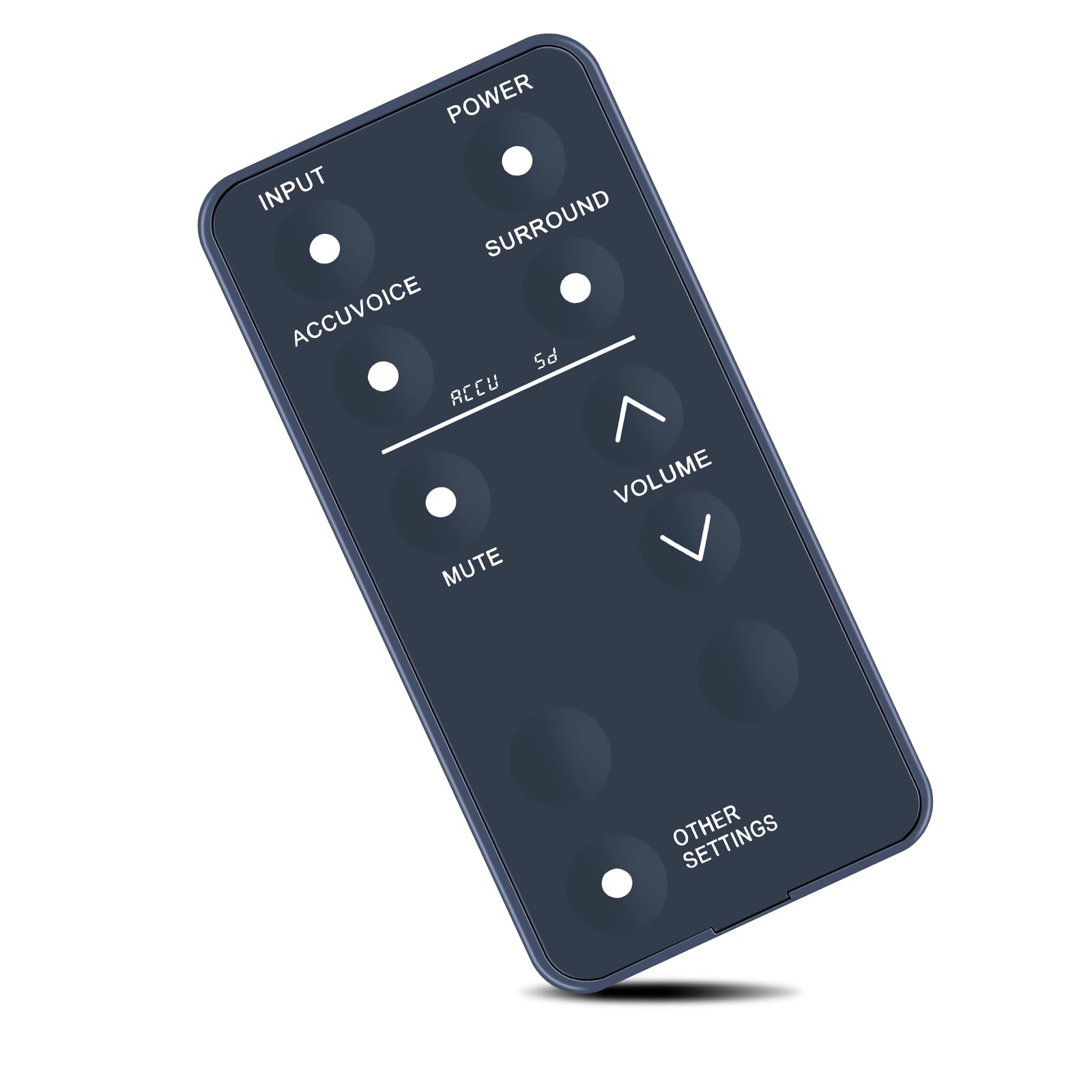 ZWP Replacement Remote Control for ZVOX AccuVoice Sound bar SB380 SB500 SB700 Soundbar TV Speaker