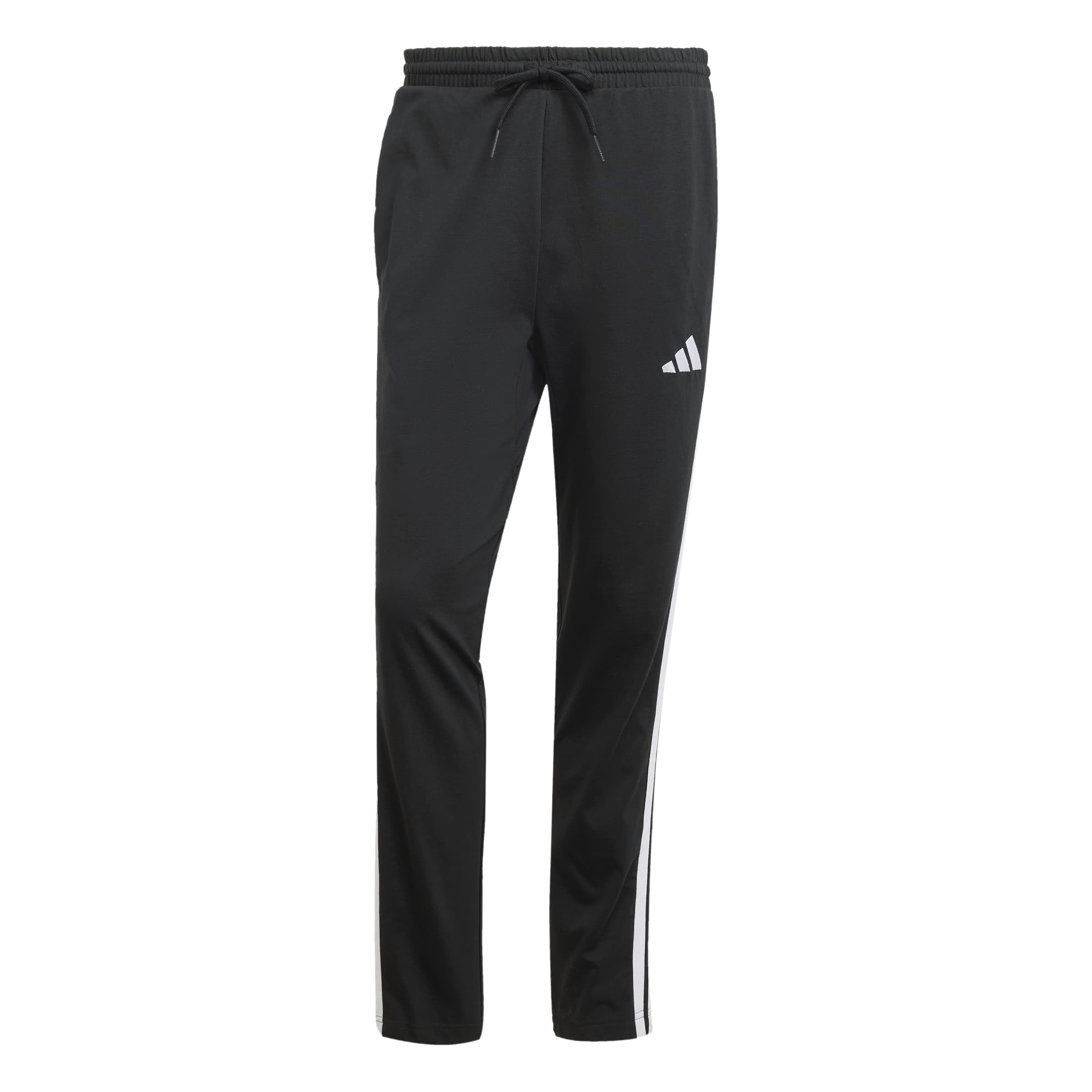 Adidas Men's Noir Trousers Essentials 3-Stripes Single
