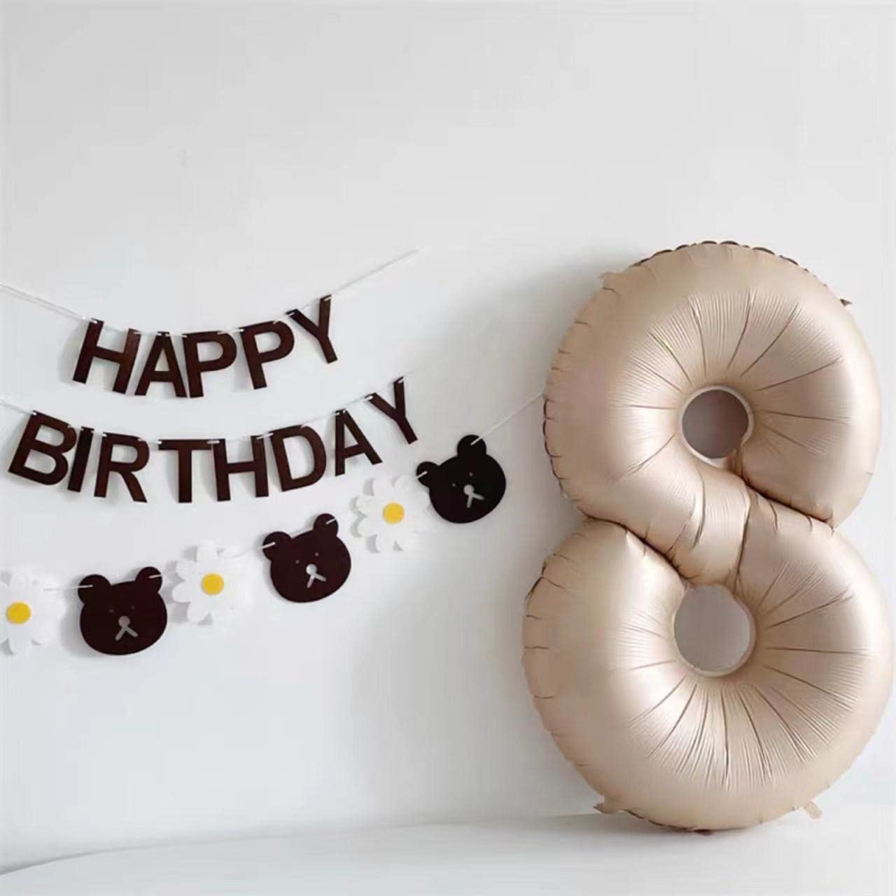 Red 0 balloon 40 Inch Giant Helium Foil Number 0 to 9 Red Balloon Birthday Wedding Party Digital Decorations (Number 0) — view 559