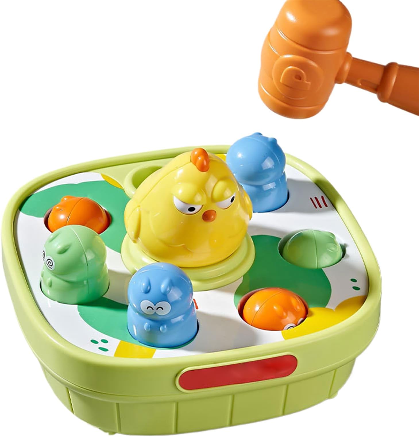 Whack Mole Game - Mini Electronic Pounding Bench Coin | Interactive Toys For Kids | Educational Pounding Game For Kids | Interactive Toy With Hammers Toys Aged Over 18 Months