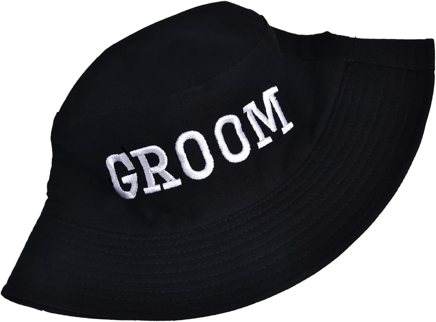 Bride Bucket Hat for Bachelorette Party Embroidered Sun Hat Bridal Shower Bride to be Gift White - Image 3