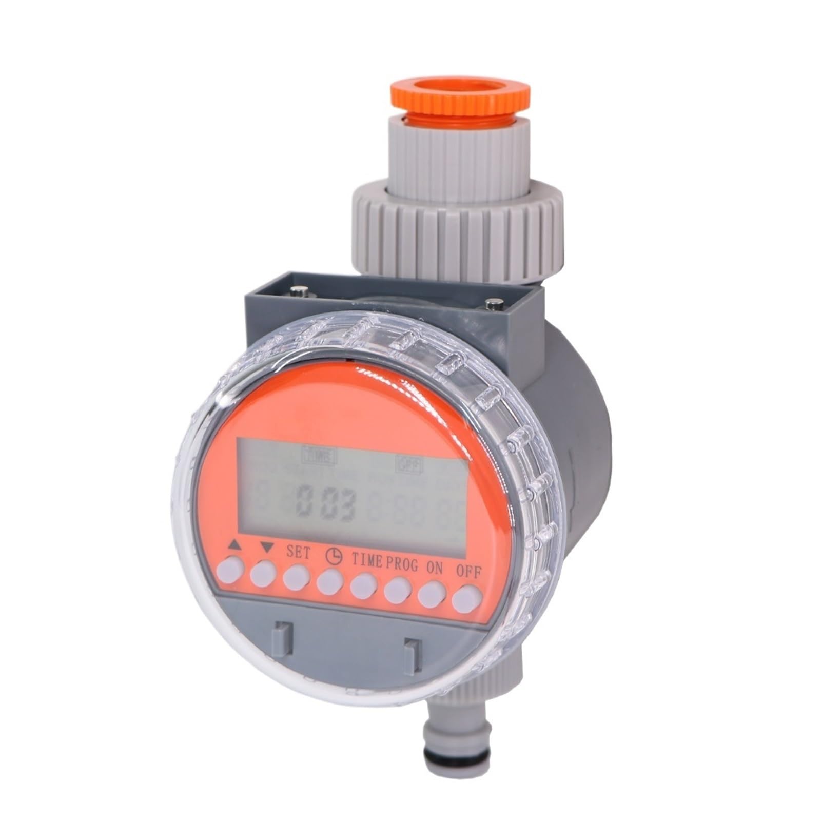 Timer di irrigazione Timer for irrigazione Automatico da Giardino, Controller for irrigazione, programmabile, Rubinetto for Tubo da Prato, modalità Automatica e Manuale, irrigatori(D)