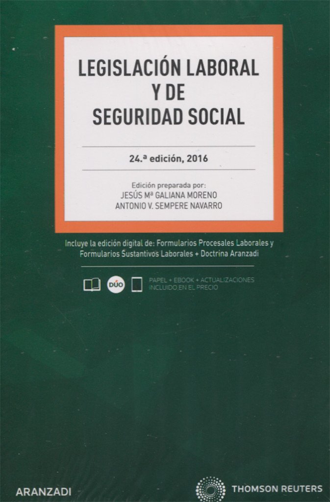 Legislación Laboral y de Seguridad Social (Papel + e-book): 7 (Código Básico)