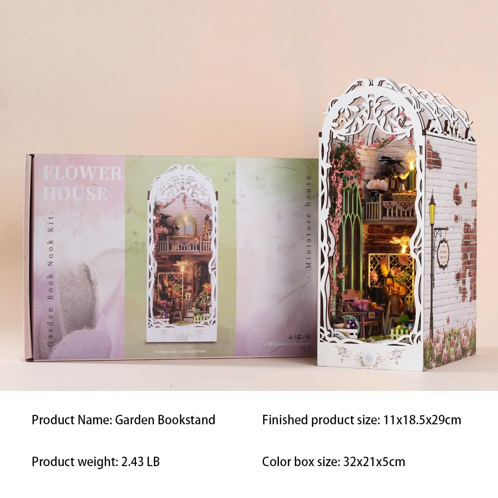 Kit in miniatura per adulti, kit di modellismo, puzzle in legno, adatto per regali creativi di compleanno e Natale