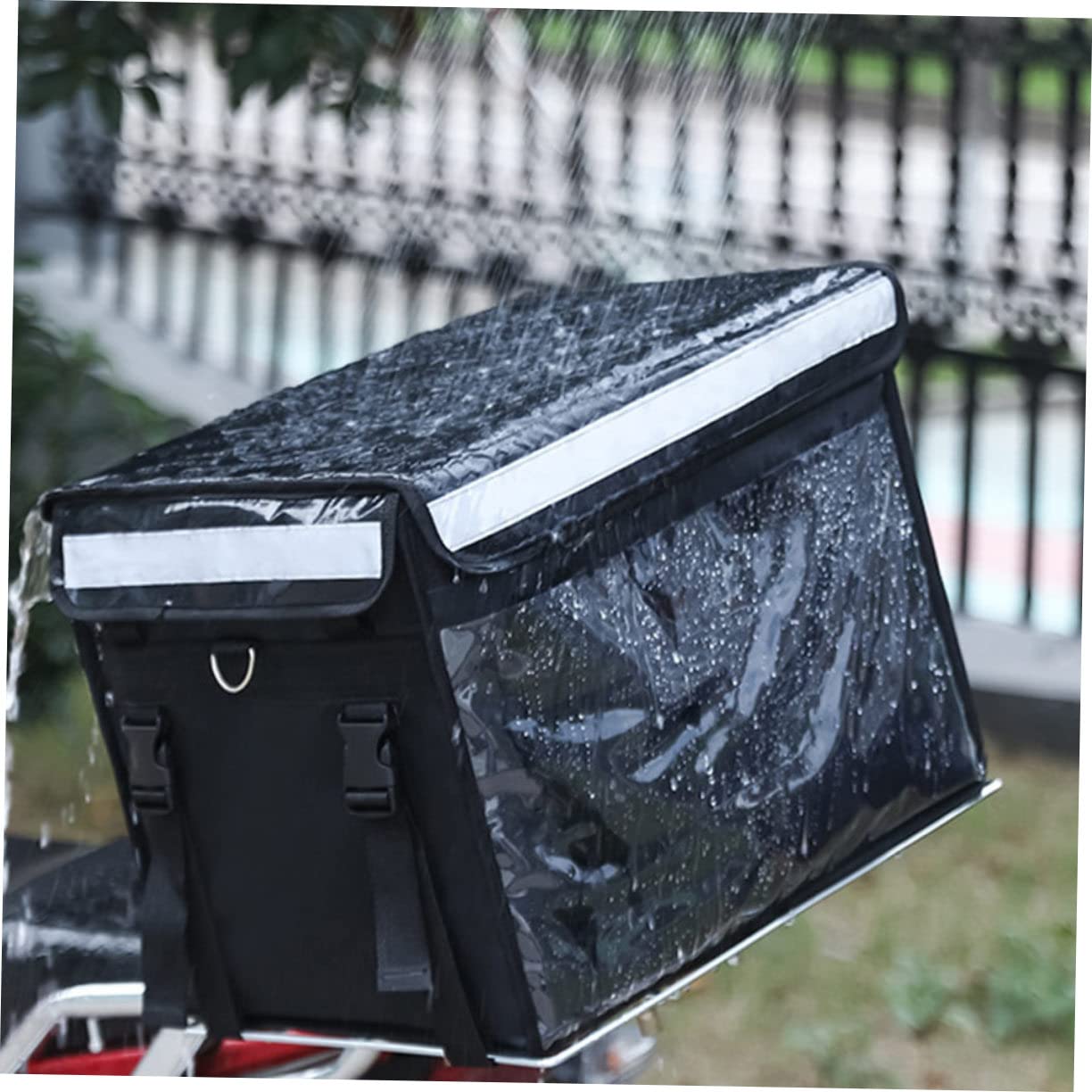 DOITOOL 32L Isolationsbox aus Oxford Stoff und Eisen für Lieferservice Picknick und Reisen