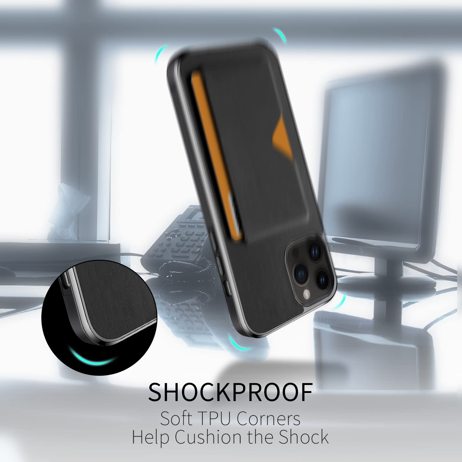 Amazon.co.jp: 【背面カード収納付】 iPhone 14 Pro Max ケース カード  