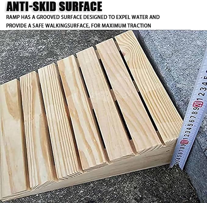 GSKFXJ Wood Wheelchair Ramp, 3