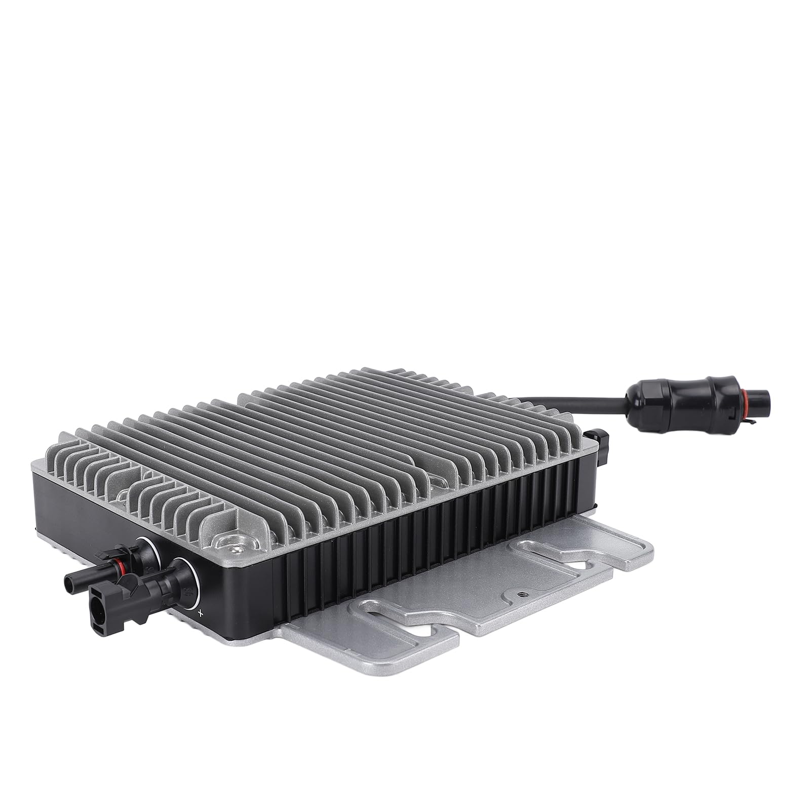 Cocoarm Mikroinwerter WiFi ze Stopu Aluminium 800 W, Czysta Fala Sinusoidalna, Solarny Inwerter Sieciowy z Wbudowanym MPPT, Monitorowanie Bezwentylatorowe IP67 dla Domowych Paneli Słonecznych i Małych