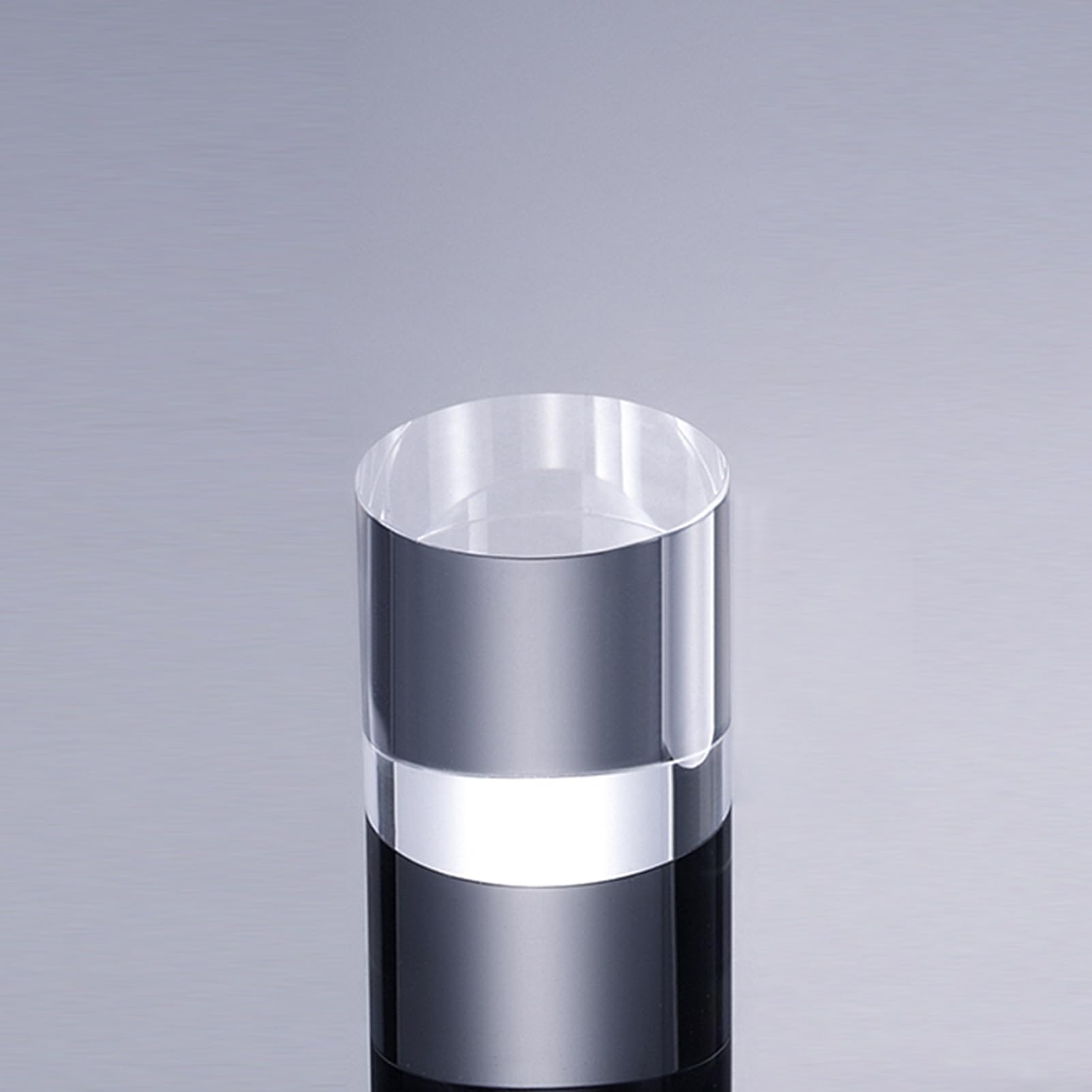 LCUVIMPEX Square Glass Display Stand, Acrylic Square Display Cubes And Cylinders 3-20cm(5cm)