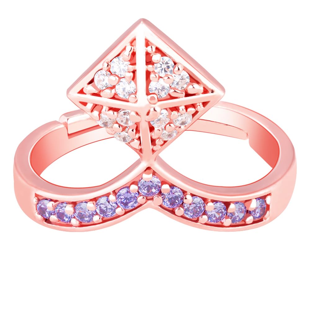 GIVA 925 Silver Rose Gold Flowering Crocus Ring, Adjustable | Gifts for Women and Girls | With Certificate of Authenticity and 925 Stamp | 6 Months Warranty* (B0CB8SQ3DG) Amazon Price History, Amazon Price Tracker