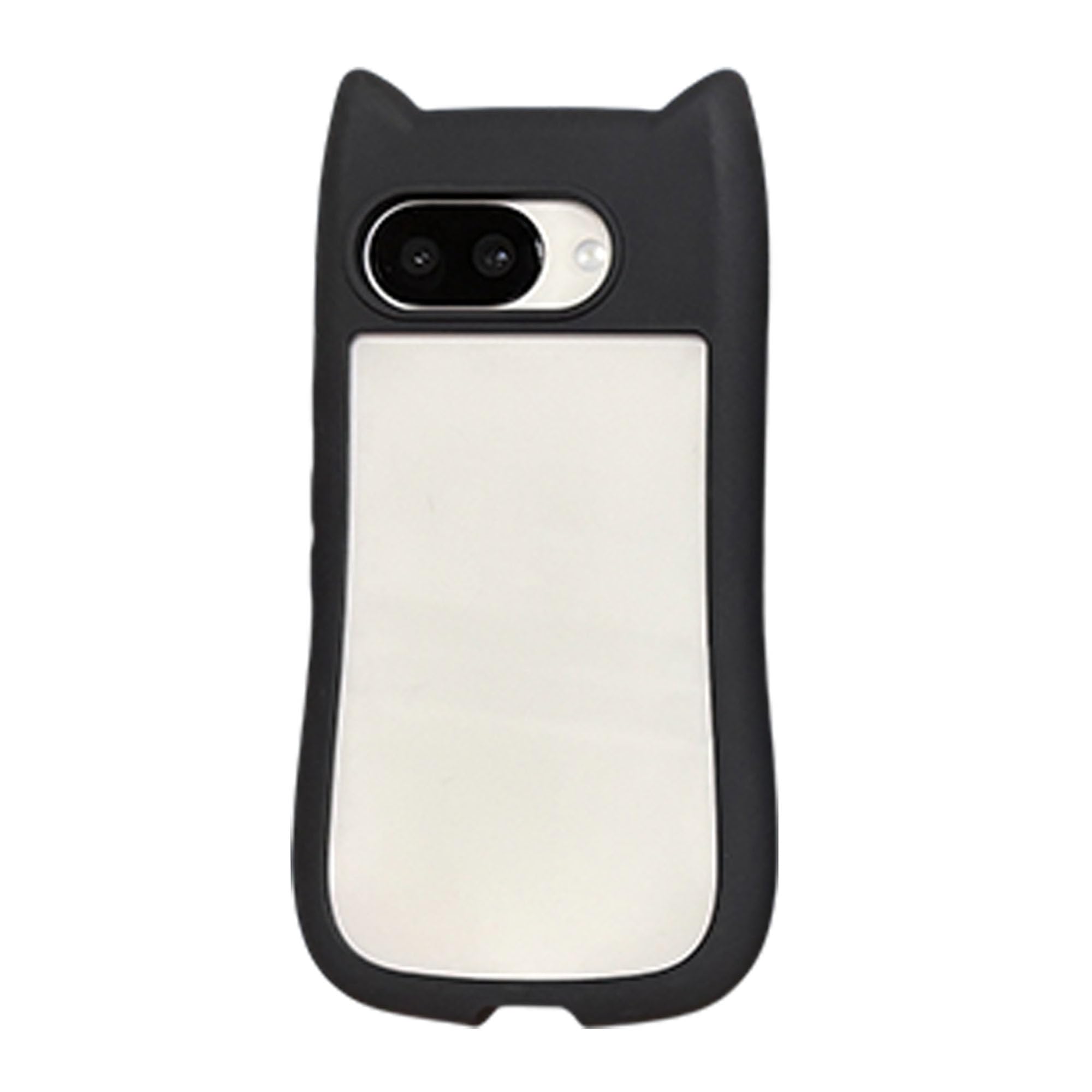 Amazon.co.jp: GooglePixel 9a ケース ネコミミ 猫耳 ブラック mimi-9a