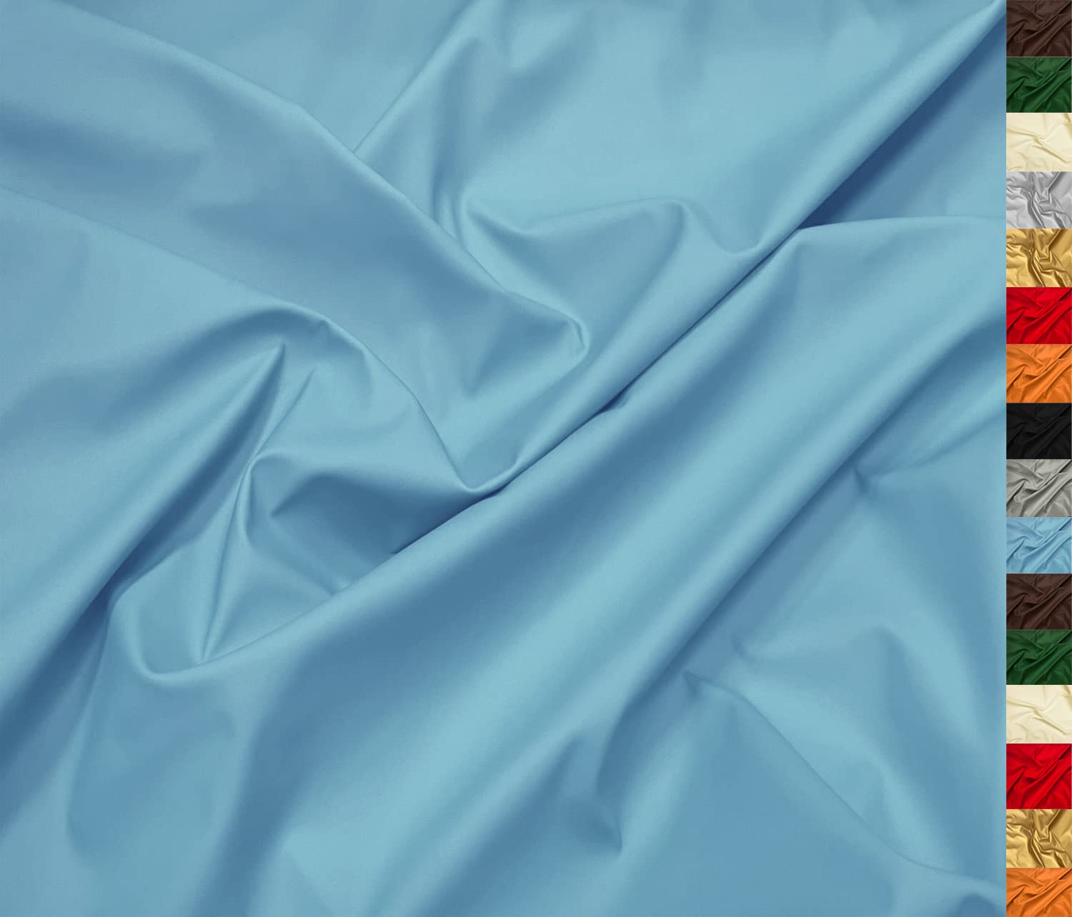 A-Express Soft Faux Leather Fabric Spandex Stretch Smooth Matt Matte Leatherette Vinyl Material 140cm 55" Wide 230gsm One Way Stretch Sold Per Meter