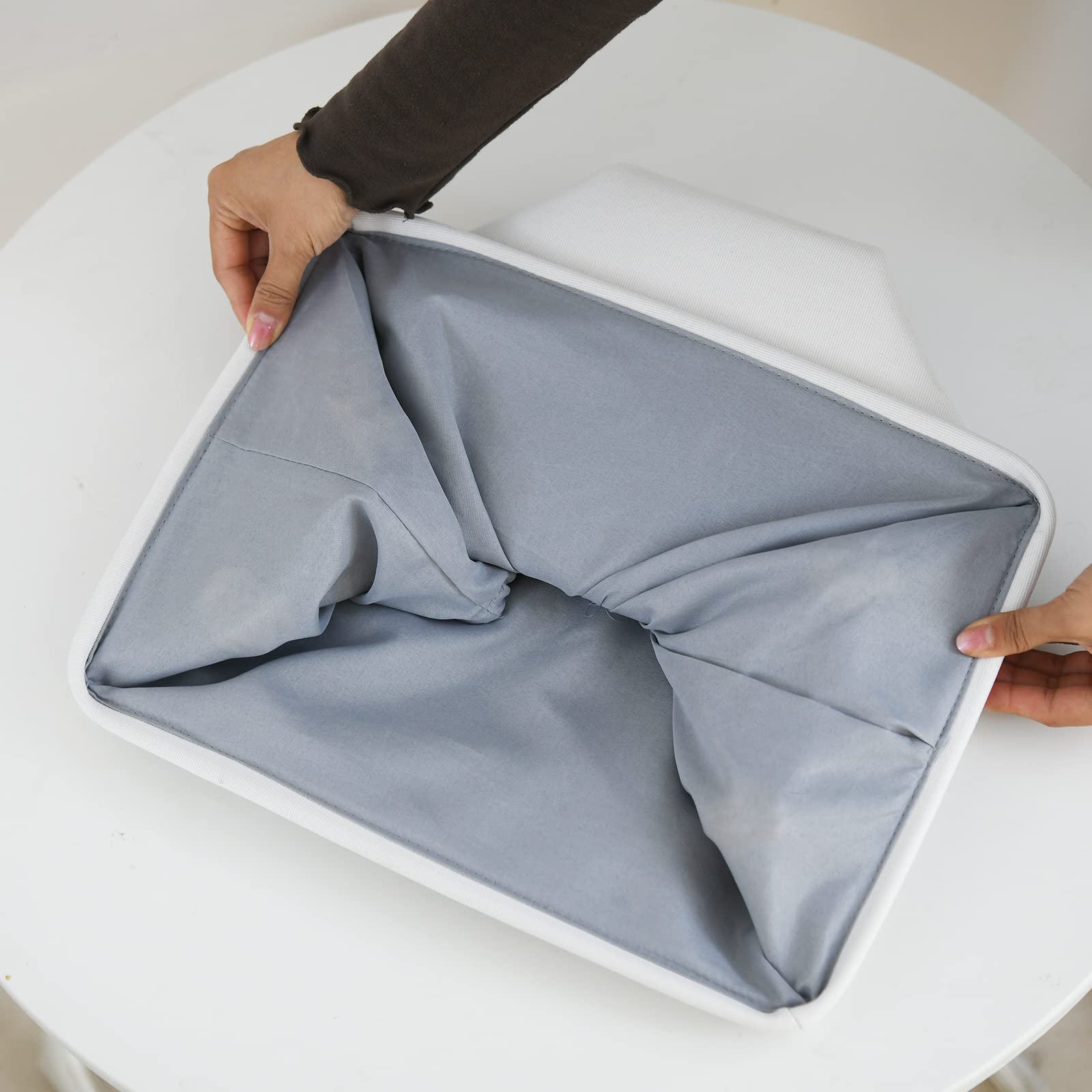 Cesta Grande para Juguetes, Cestas de Regalo para Bebé Vacía, Organizador de Almacenamiento de Tela para Bebés, Cesto Juguetes de Elefante con Cierre de Cordón, Decoración para Hogar