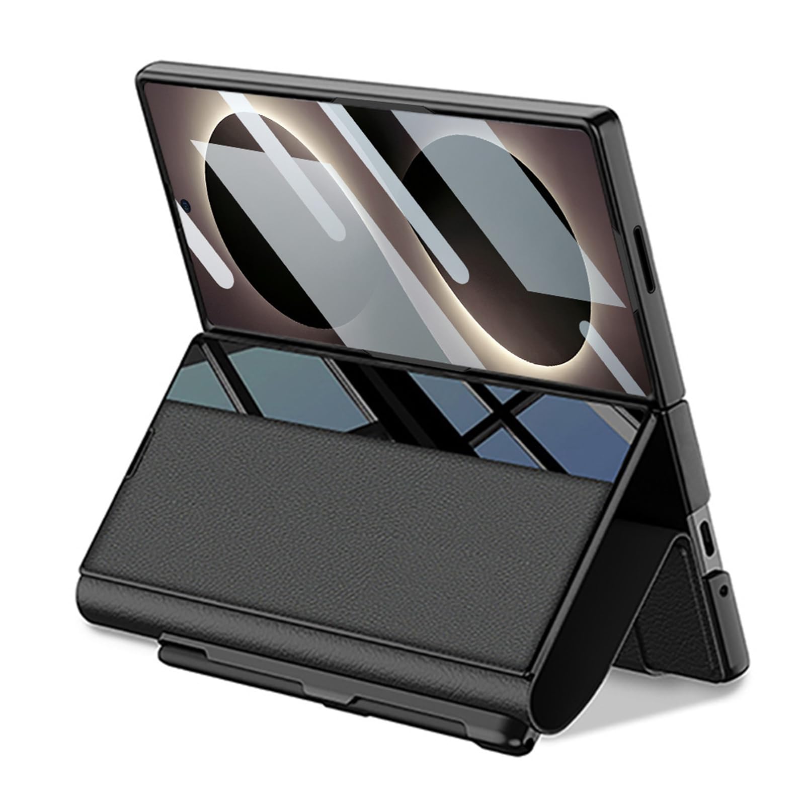 Etui z klapką do Samsung Galaxy Z Fold 8 Ultra, lekkie luksusowe
