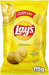Batata Frita Lisa Clássica Lays 115G