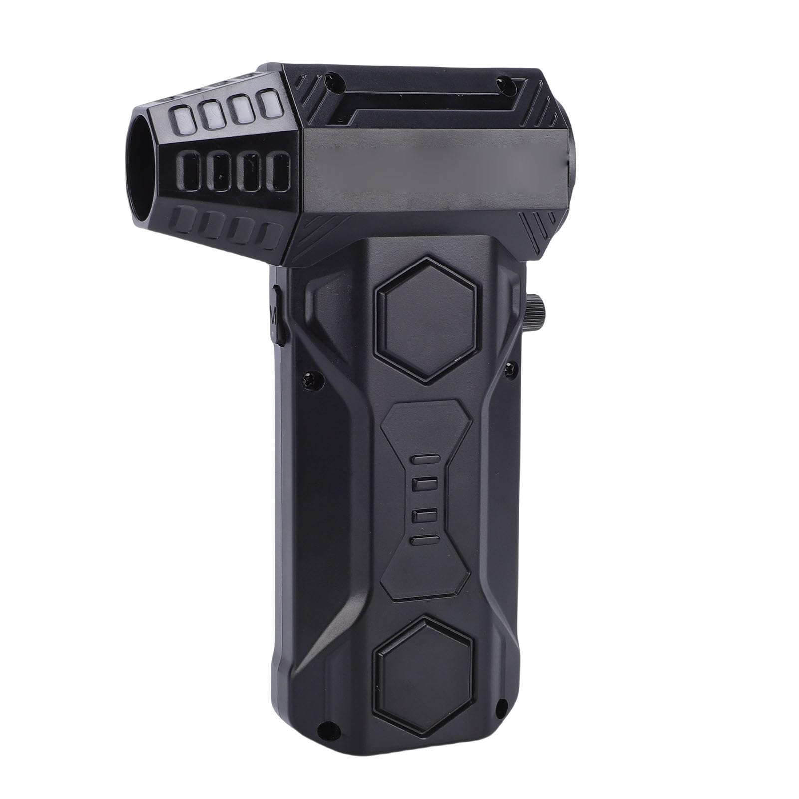 YWBL-WH Soffiatore Ad Aria Compressa, 58000 Giri/minuto, Soffiatore Elettrico Senza Fili Ultra Potente con Batteria da 8000 MAh e Display a LED, con 4 Ugelli e 2 Testine a Spazzola per
