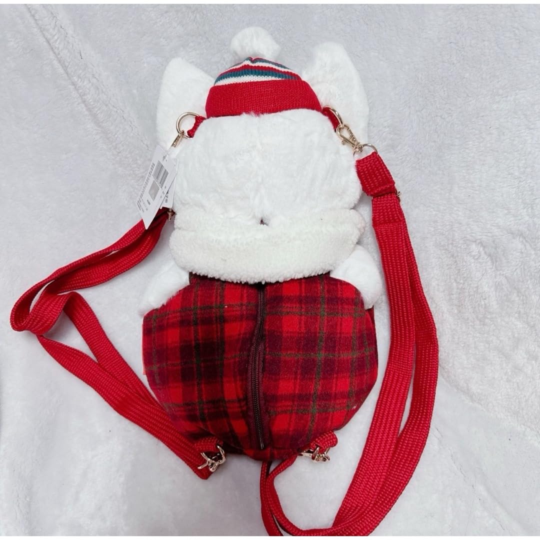 上海ディズニー　リーナベル　ぬいぐるみバックパック　クリスマス雪だるまリュック Amazon.co.jp: 上海 リーナベル ぬいぐるみ クリスマス雪だるま