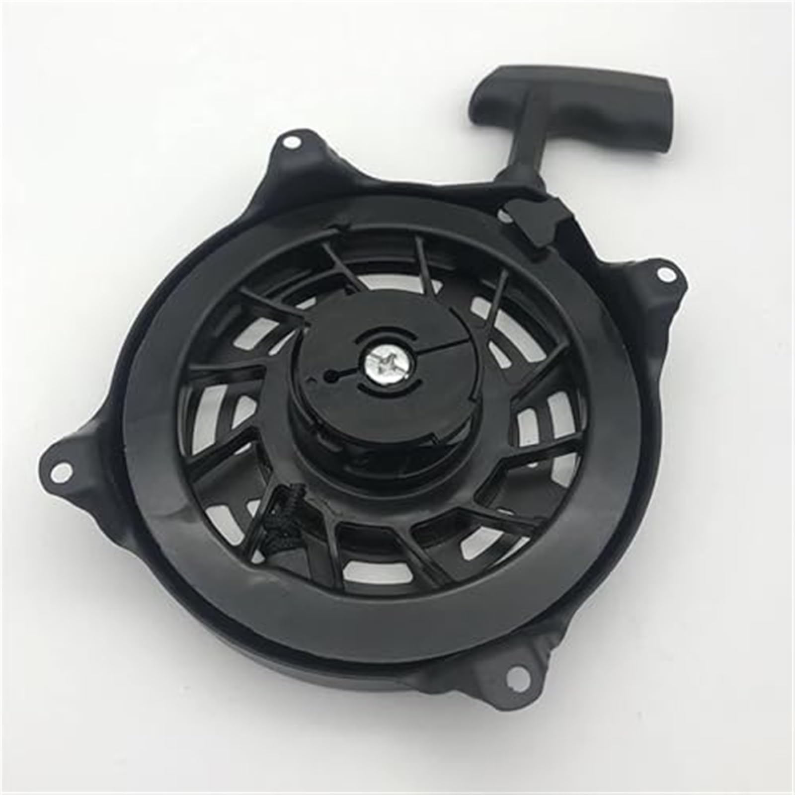 Lanceur à Rappel 497680 pour Tondeuse à Gazon, pièces métalliques et ABS, Accessoires de Jardinage, Lanceur à Rappel 497680