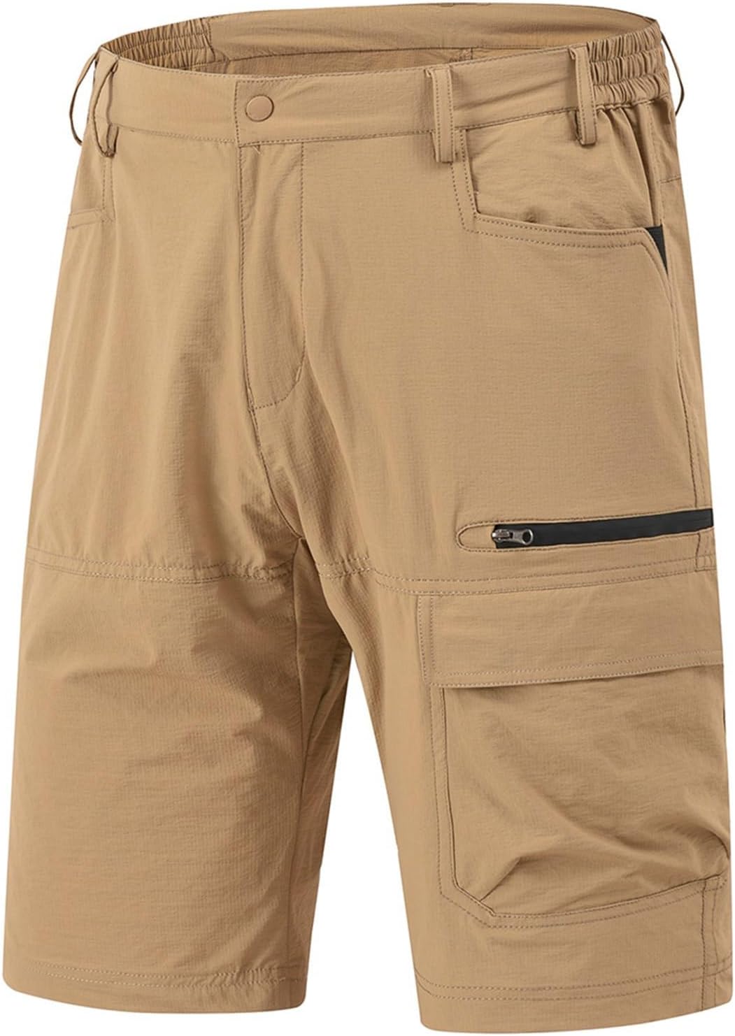 Rdruko Men's Golf Shorts Stretch 9" Quick Dry Lightweight Cargo Hiking Work Outdoor Casual Shorts 5 Pockets