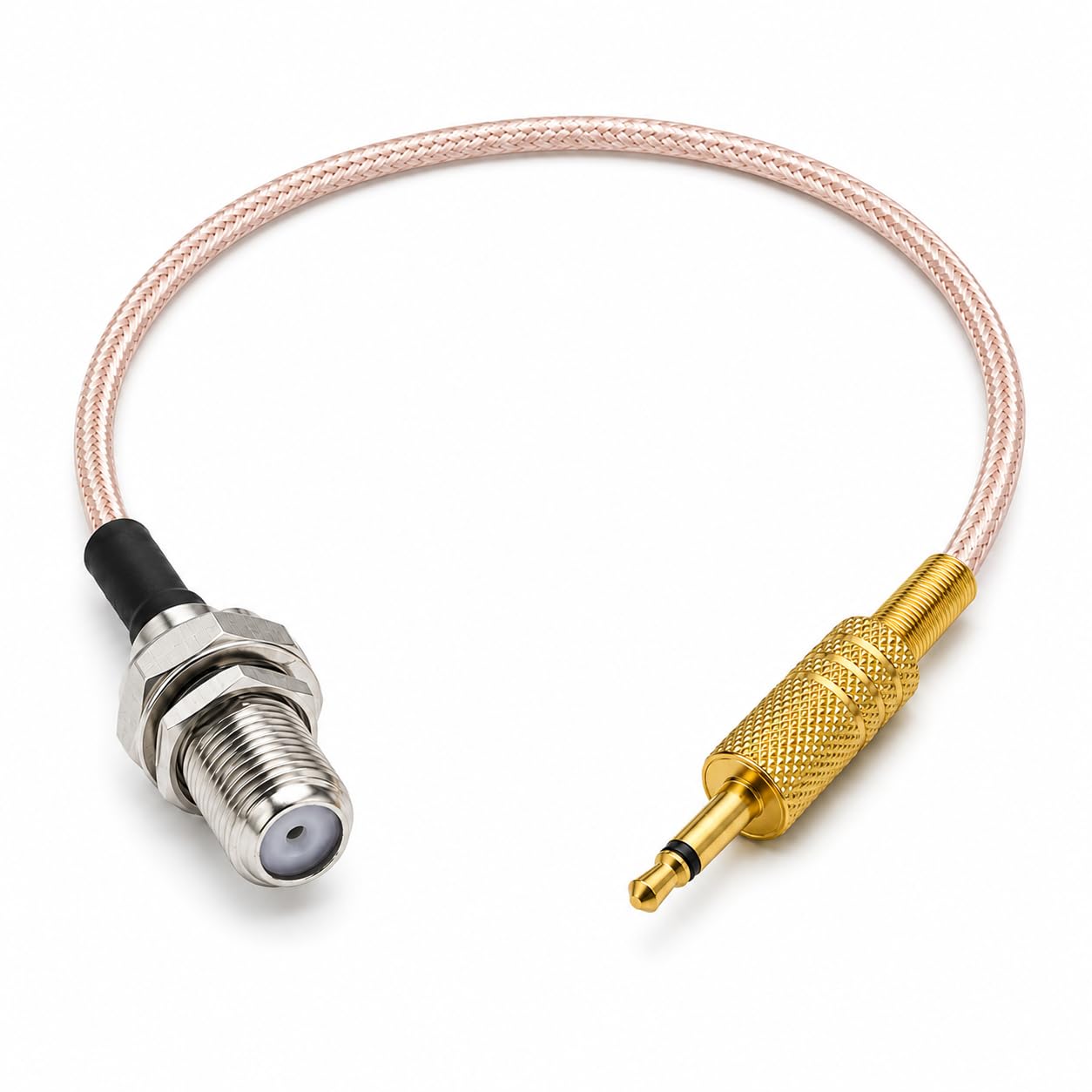 Cavo di prolunga per antenna da 3,5 mm, tipo F femmina a 1/8" maschio da 3,5 mm