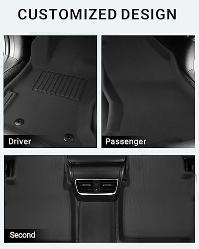 Miniatura 4 de Ecarzo Alfombrillas compatibles con Crosstrek e Impreza Hatchback 2017-2023 2024, accesorios para todo tipo de clima, forro de carga delantero y