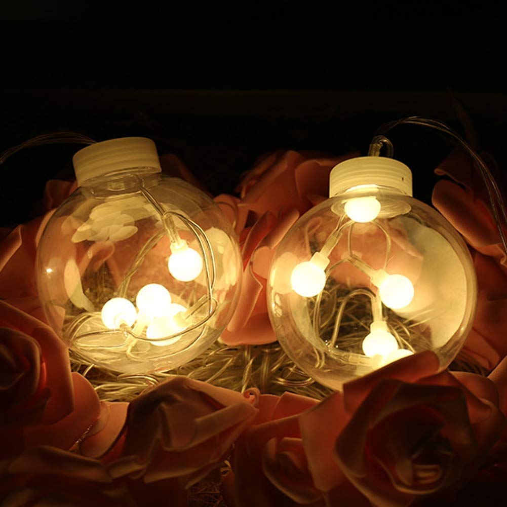 Lumières de rideau, 12 étoiles 138pcs LED Lumières de fenêtre étoiles avec 8 modes alimenté par batterie Rideau d'étoile pour Noël/Halloween/Fête (warm White)