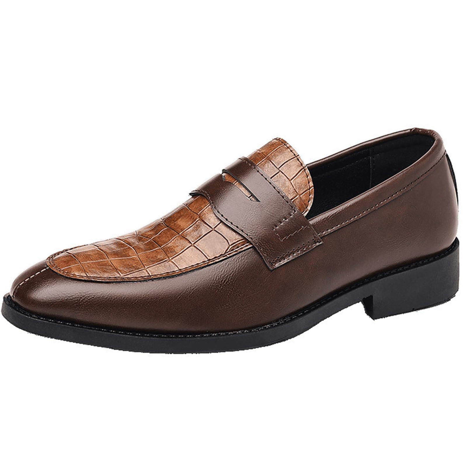 Mocassini da Uomo in Pelle Scarpe Eleganti | comodi, resistenti, antiscivolo, matrimoni, attività, formali, Business, all'aperto