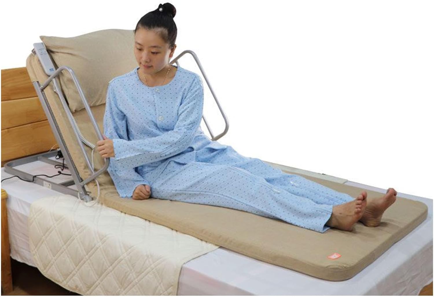 IUBOLE Back Support For Bed Sitting Up,Adjustable Power Lifting Bed