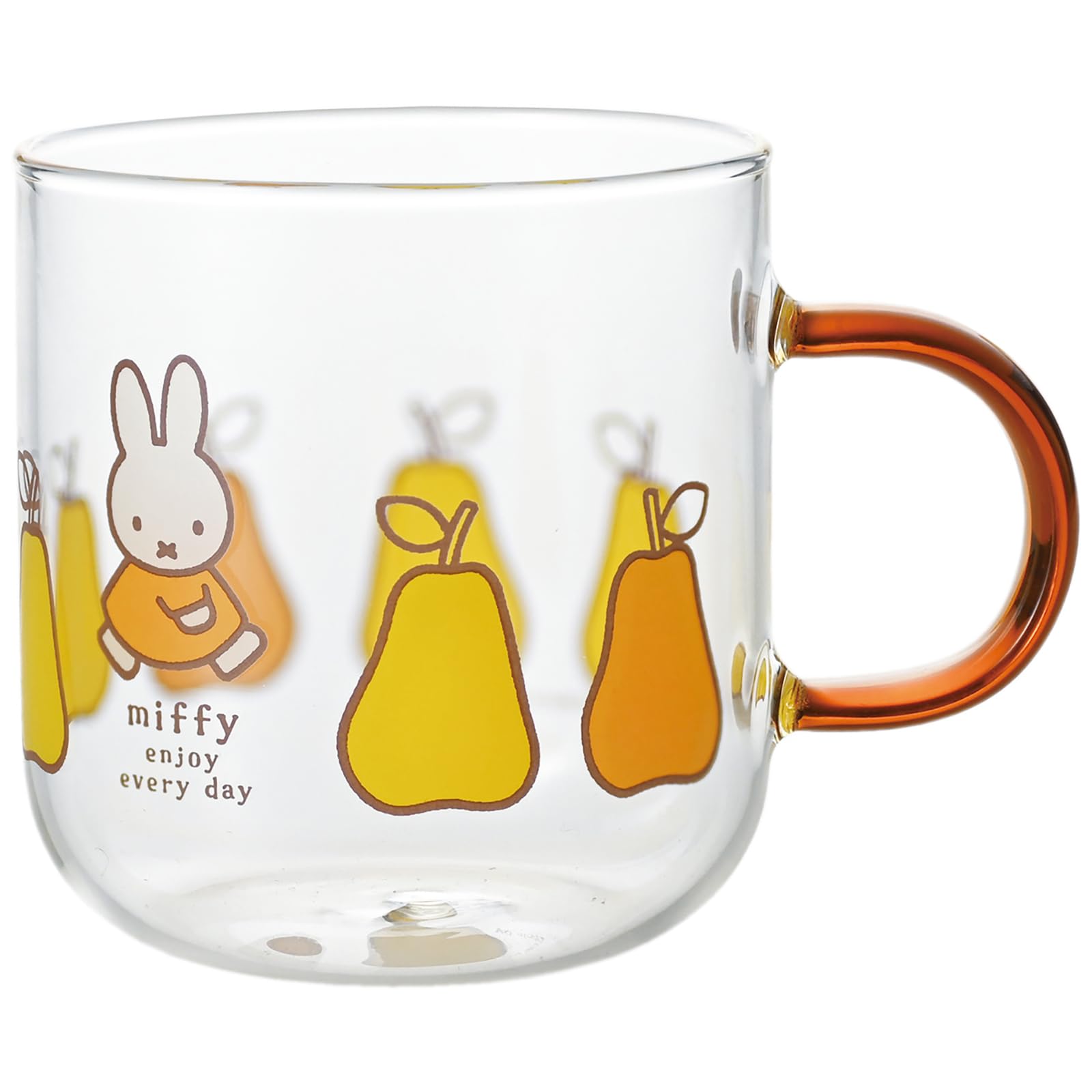 Amazon.com: Dick Bruna Miffy 400141 Heat Resistant Glass Mug 13.5  