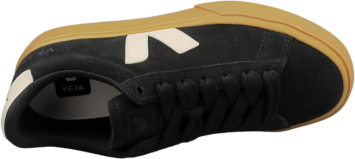 Veja Campo Bold Womens Casual Trainers in Black White