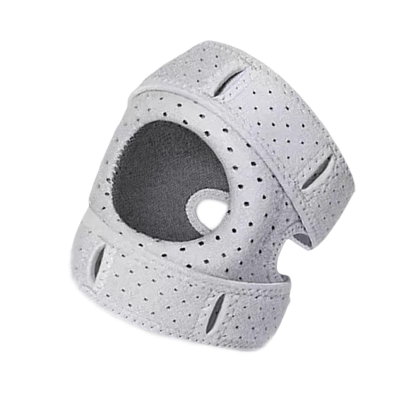 Yiju Knee Pad Support Sleeve Breathable Shockproof Protection Knee Brace for Weight Lifting Workout Sports Riding Gymathletics, Grey