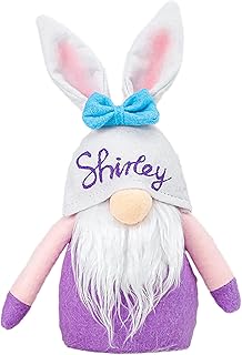 Doll Faceless Decorations Easter Day Holiday Ornaments Plush Toy Chowder Plush (Purple, One Size)
