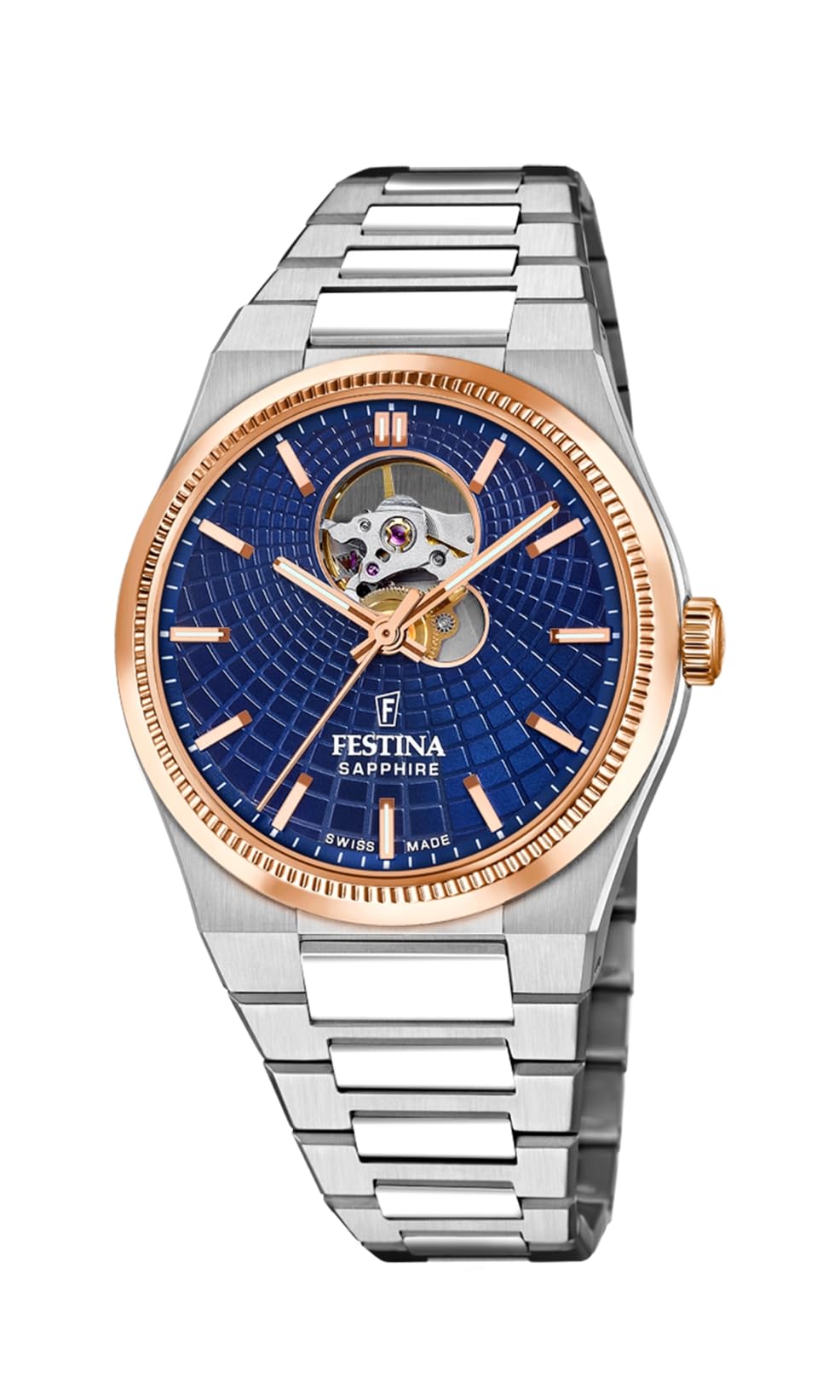 Festina Swiss Made Uhr Automatik Herren aus Edelstahl 316l