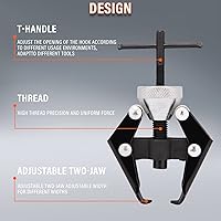 Vista 6 de Terminal de batería y extractor del brazo del limpiaparabrisas, herramienta de extracción del brazo del limpiaparabrisas