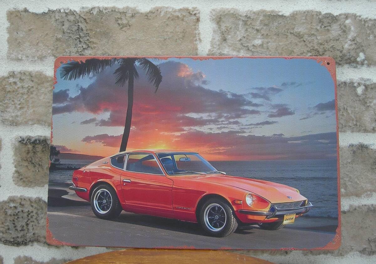 ブリキ製　イチコー・復刻版  フェアレディ240Z ミニカー＆TOY KENBOX（ケンボックス）【絶版】イチコー 日産