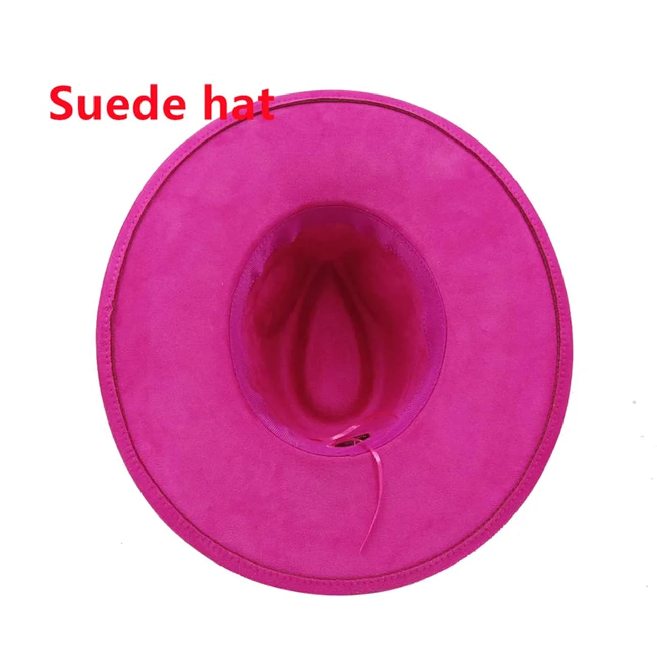 Decal Suede Hat 9.5Cm Wide Brim Fedora Cappelli Uomo E Donna Autunno Inverno Jazz Cap Classic Suede Fedoras Sombrero