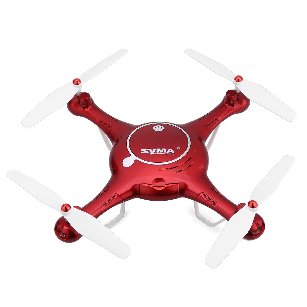 Syma X5UW Drone 4 Canali 6 Axis Gyro 2.4G 360° Rotolo 3D RC Quadricottero con Telecomando, Rosso