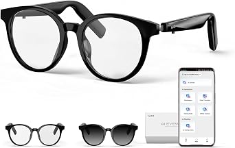 GetD AI Glasses for Men & Women, Smart Glasses Powered by ChatGPT with 145-Language Translation,Bluetooth 5.4 Glasses, Polarized & Photochromic Lenses, 11H Music Play for Driving and Daily Use