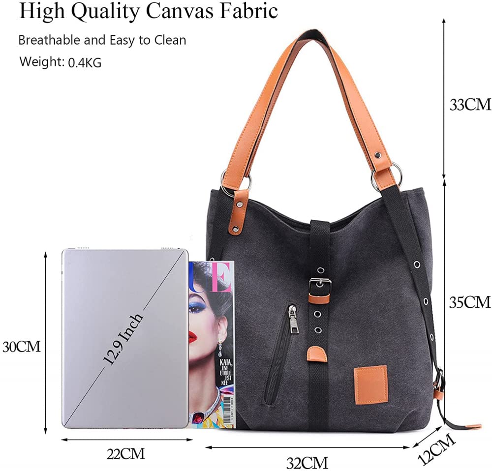 Eysee Mochila De Lona Para Senderismo, Camping, Senderismo, Mochila