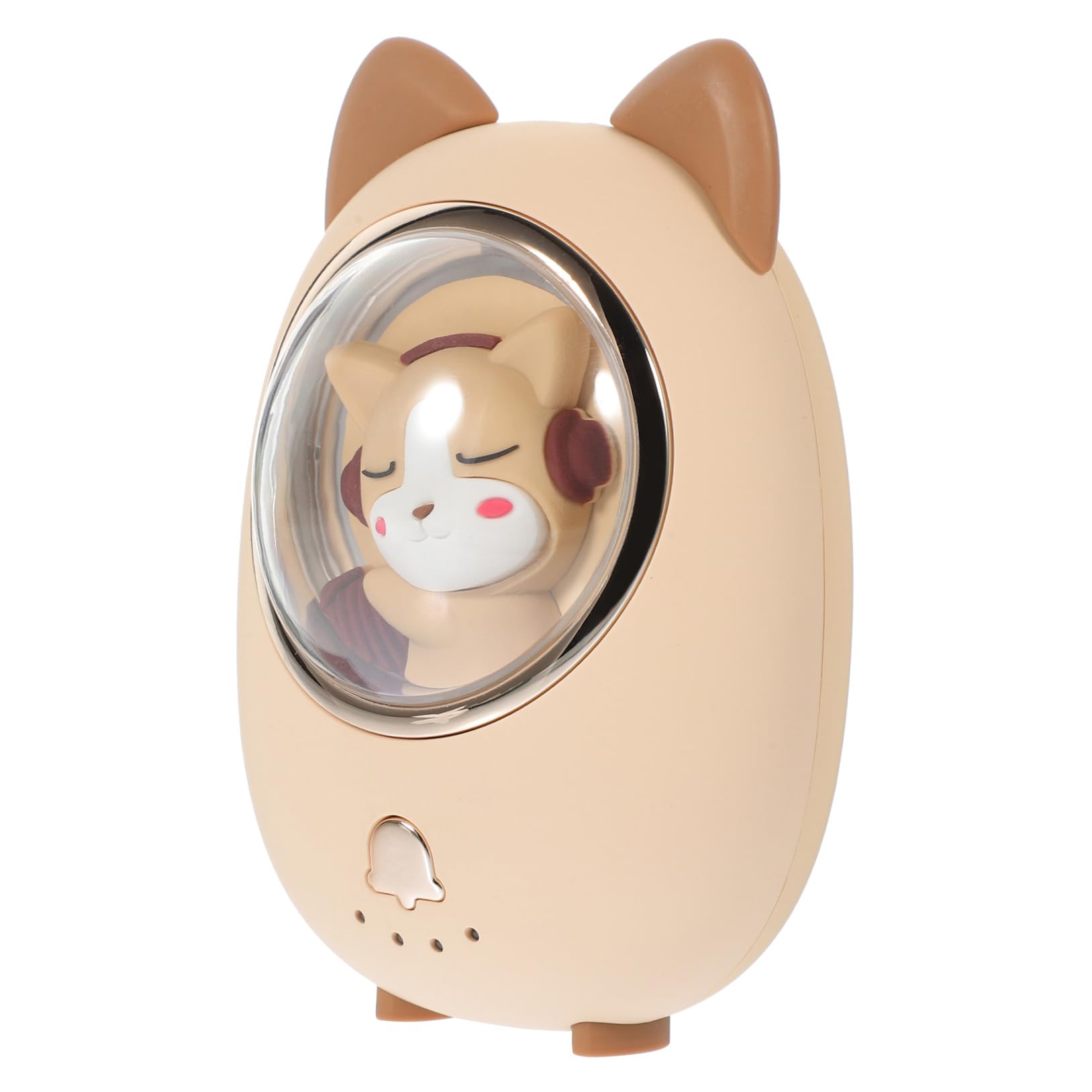 Toyvian Calentador de Manos Portátil USB Recargable Diseño de Dibujos Animados Mini Calentador de Manos Reutilizable y Banco de Energía Color Amarillo Adecuado para Uso Diario y
