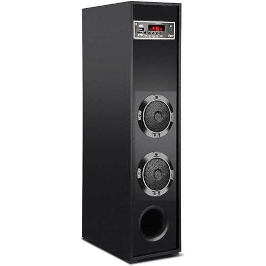 HJ DJ Multimedia Tower Speaker H 10X Bluetooth Home Theater