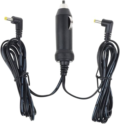 Adaptador de cargador de coche para Ematic ED909 EPD909BU ED929 ED929D reproductor de DVD portátil