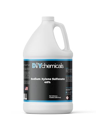 Sodium Xylene Sulfonate 40% SXS 40% - Detergent Base, Shampoo Base, Liquid Detergent, Dishwashing Liquids - Made in USA 1 Gallon