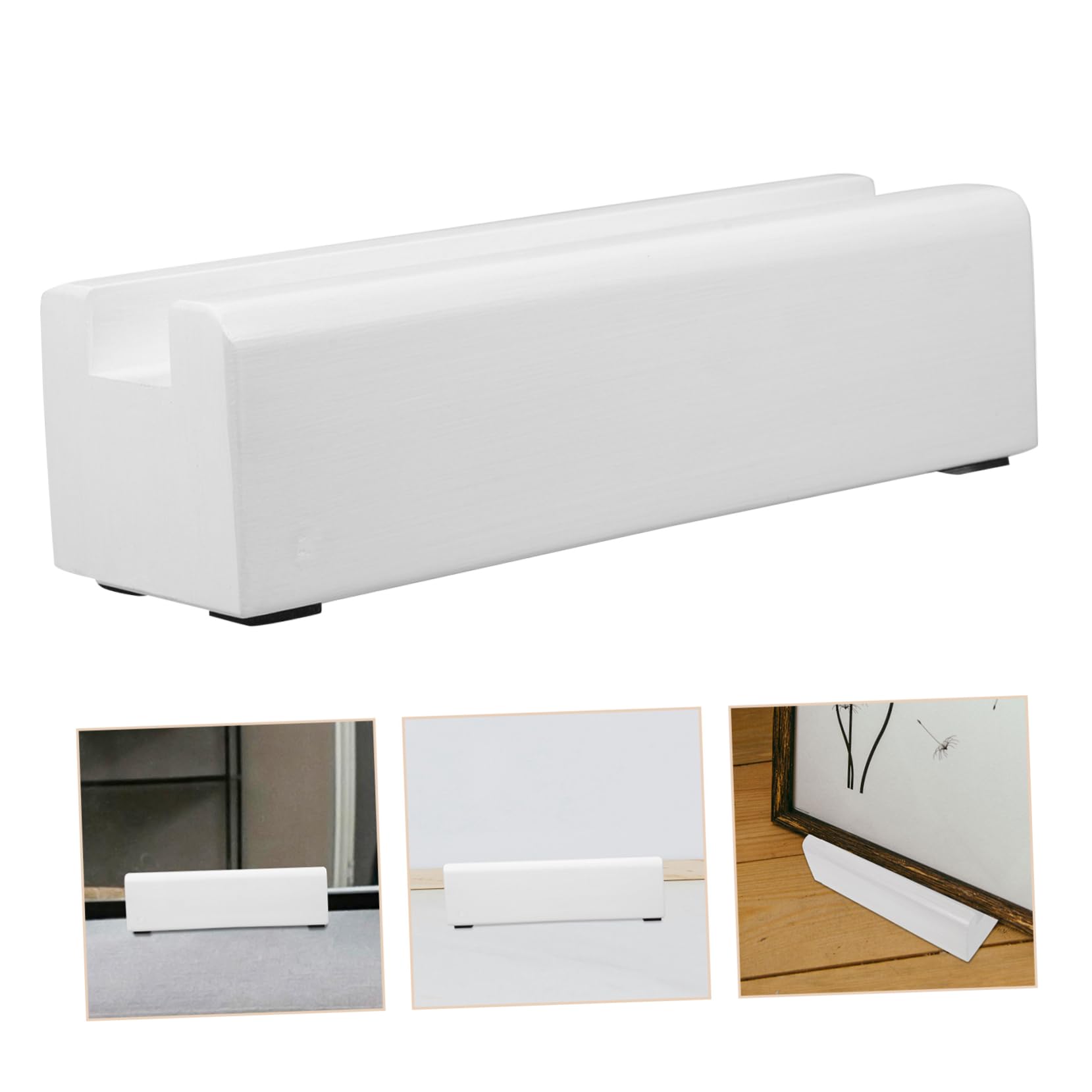 Holibanna Support De Miroir Support De Sol Pour Miroir Plein Long Cadre Photo Large Rack Art Finition Blanche Stabilité Et Élégance Pour Décoration Intérieure